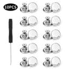 17mm Metal Snap Button Replacement Kit