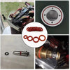 Silicone O-Ring Assortment Kit for Plumbing, Auto Repair, and Sealing Applications