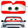 Foldable Car Windshield Sunshade with Cute Cartoon Eyes
