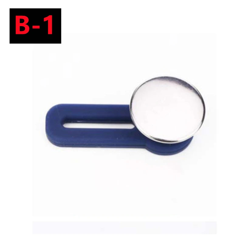Metal Waistband Extender Buttons for Jeans and Pants