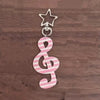 Llavero Acrílico de Nota Musical Kawaii