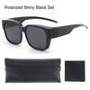 Oversized Polarized Fit-Over Sunglasses