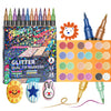 Dual-Tip Glitter Brush Markers