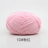 Pink 10# yarn ball for knitting and crochet
