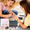 12-farbige Dual-Enden-Nagelkunst-Stifte