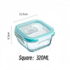 Tupperware de Vidrio Borosilicato Rectangular con Tapa Hermética