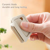 Magnetic Ceramic Utility Knife with Auto-Retracting Blade