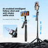 AI Tracking Selfie Stick Tripod with Remote