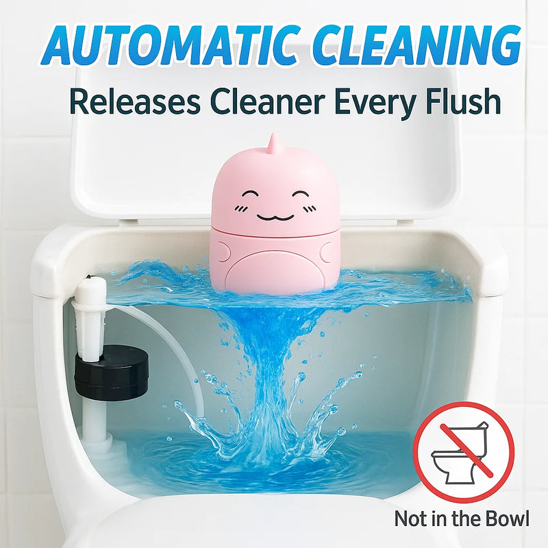 Dinosaur-Shaped Toilet Bowl Cleaner Dispenser
