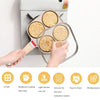 4-Hole Nonstick Omelet Pan with Lid
