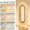 Lampe de Bureau Rechargeable USB en Cristal