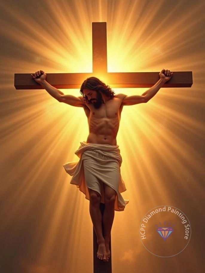 Jesus Christ Cross Diamond Painting Kit