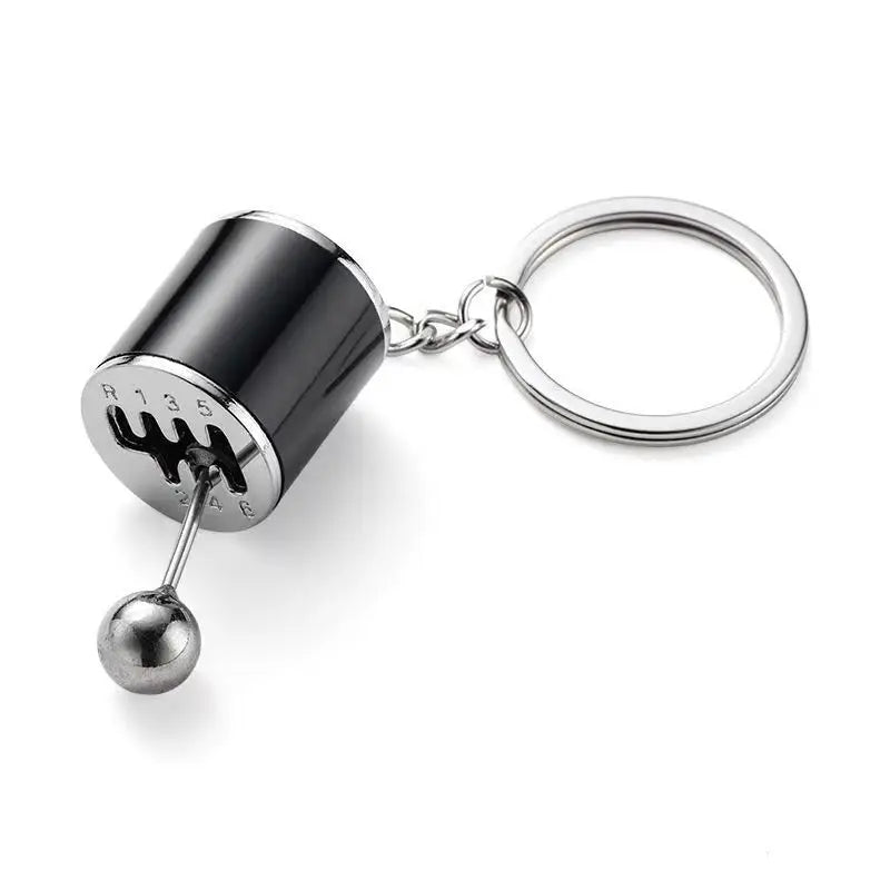 Mini Turbocharger Keychain with Gearbox Design