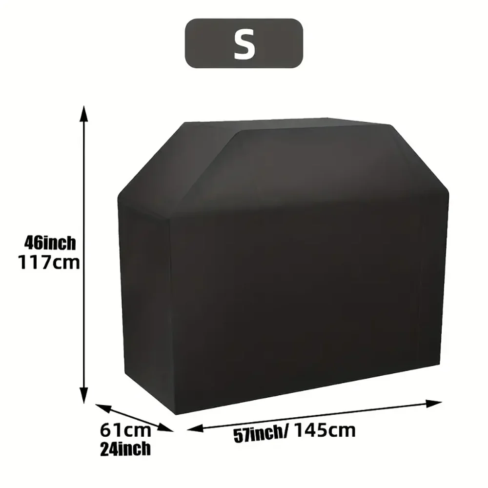 Heavy-Duty Waterproof BBQ Grill Cover for Outdoor Use