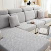 Jacquard Plush Sofa Cover