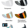 Modular Flip-Up Motorcycle Helmet with Removable Chin Guard