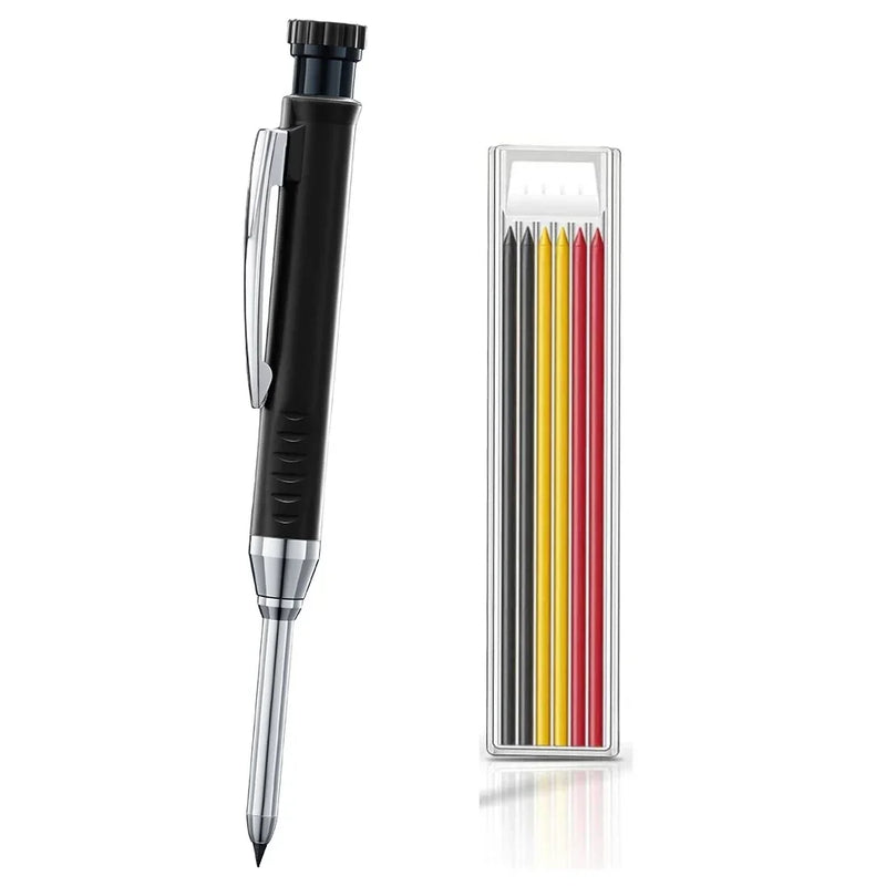 Solid Wood Carpenter's Mechanical Pencil