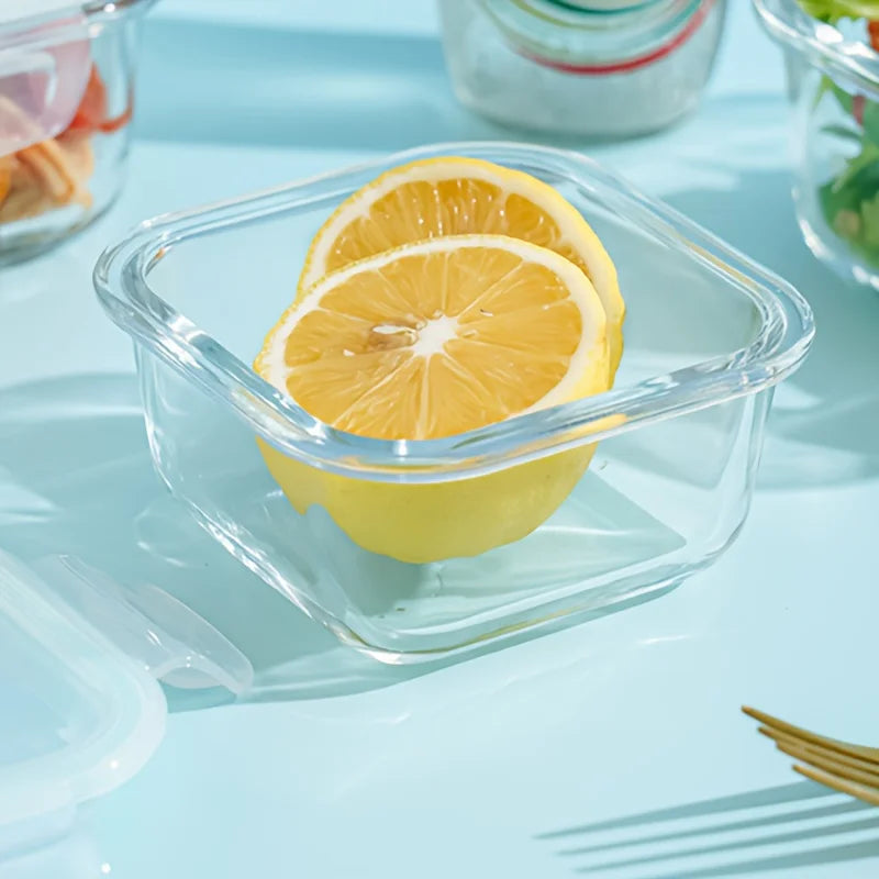 Airtight Glass Food Storage Containers with Lids