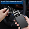 Slim RFID-Blocking Card Wallet with Money Clip