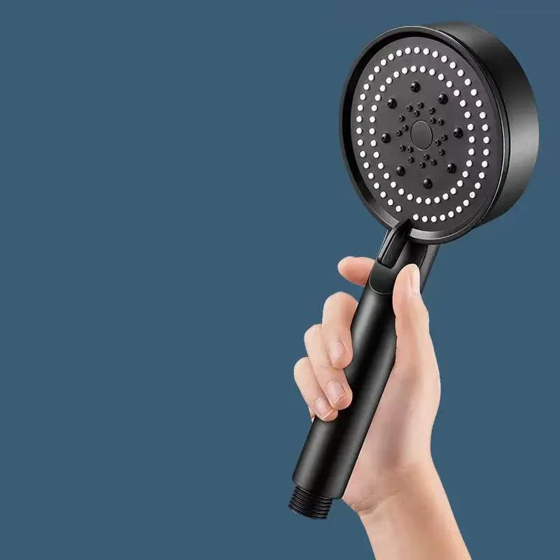 High-Pressure Shower Head Set with Hose and Wall Mount