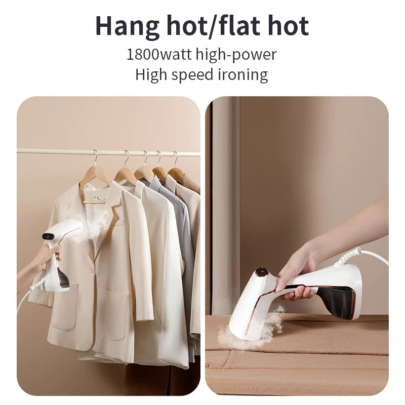 Handheld Garment Steamer with 320ml Water Tank