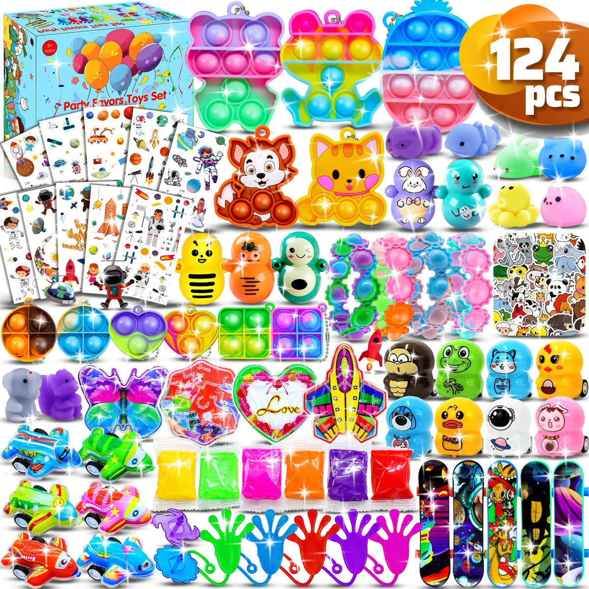 Assorted Party Favor Toys for Pinatas and Goodie Bags
