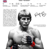 Martial Arts Legend Canvas Wall Art – Inspirational MMA Fighter Poster for Gym & Home