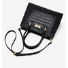 Elegant Genuine Leather Shoulder Bag for Women with Top Handle