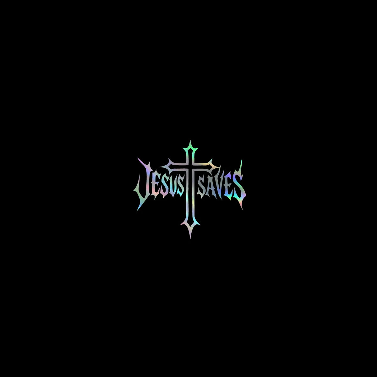 Jesus Saves Waterproof Vinyl Decal for Car or Truck