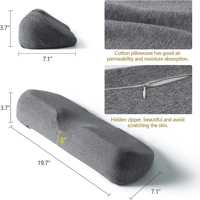Almohada Cervical de Espuma Viscoelástica Ergonómica