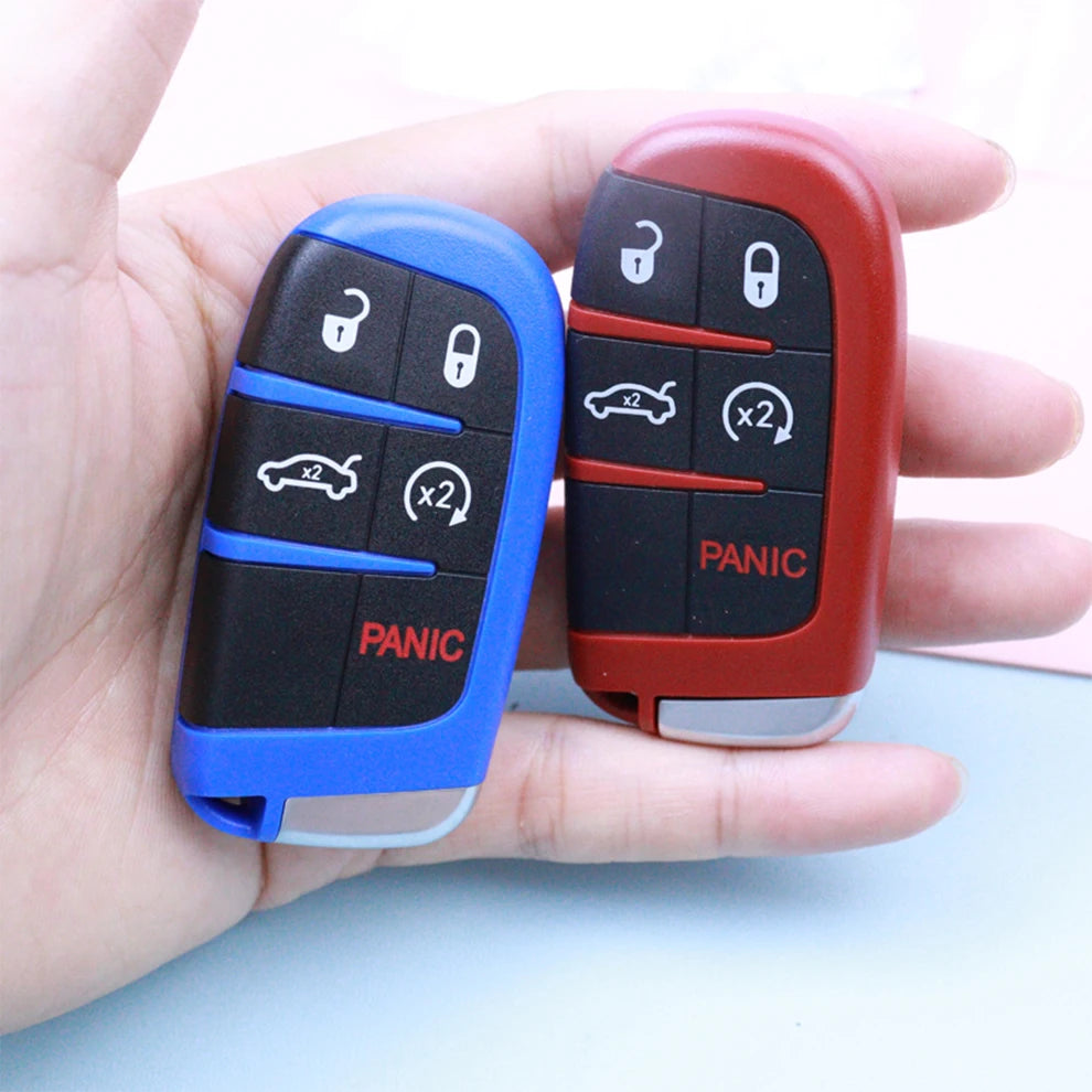 Replacement Key Fob Shell Cover for Select Jeep, Dodge, Chrysler & FIAT Models