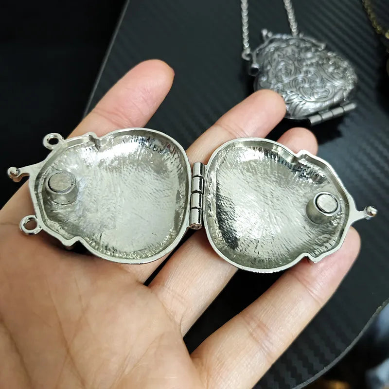 Retro Bronze Mini Locket Pendant