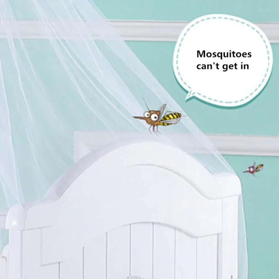 Hanging Dome Mosquito Net for Baby Cribs