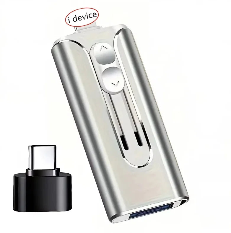 4-in-1 USB-C & Lightning Flash Drive