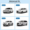 Telescopic Magnetic Car Window Shades with UV Protection and Insect Mesh
