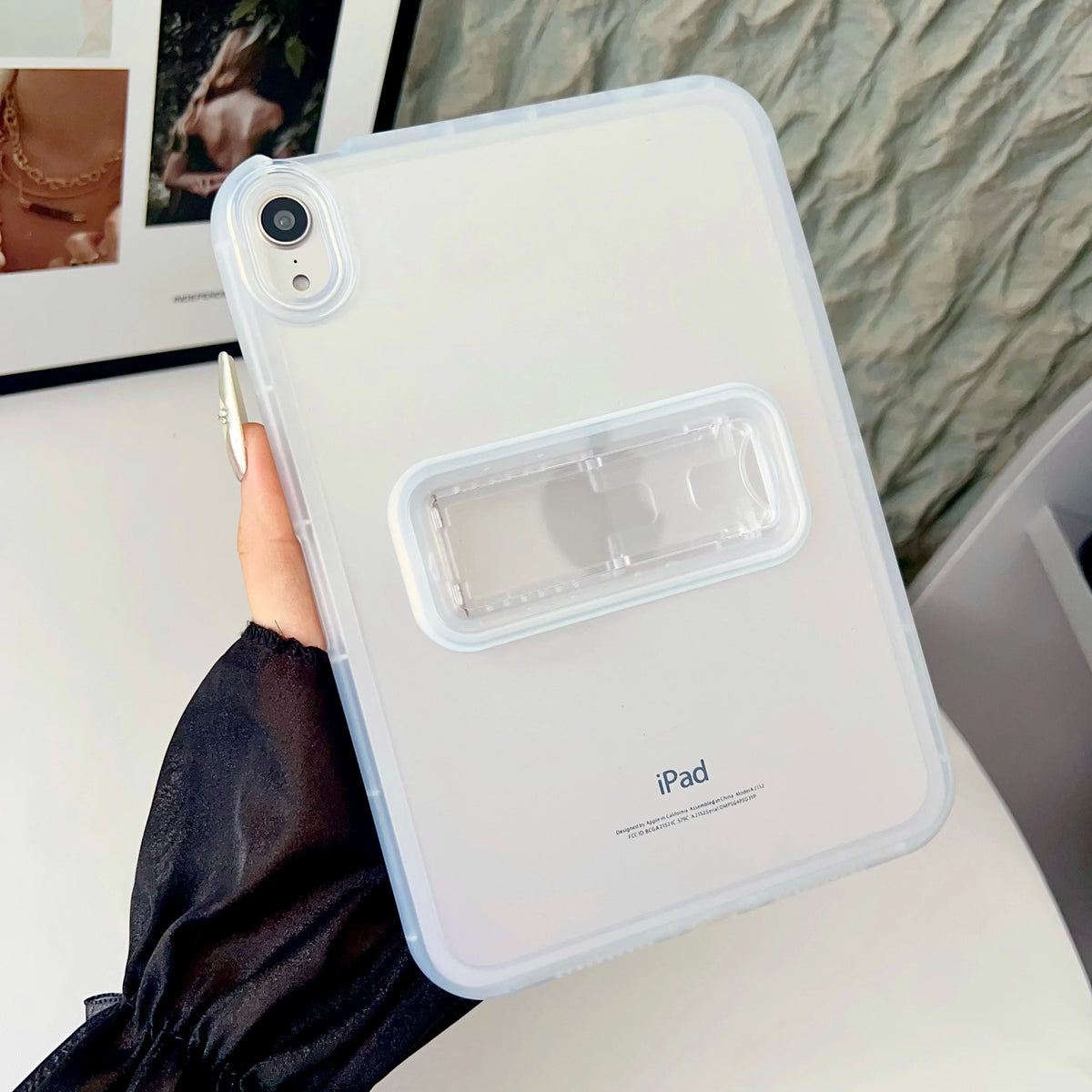 Shockproof Stand Case for iPad with Built-in Kickstand