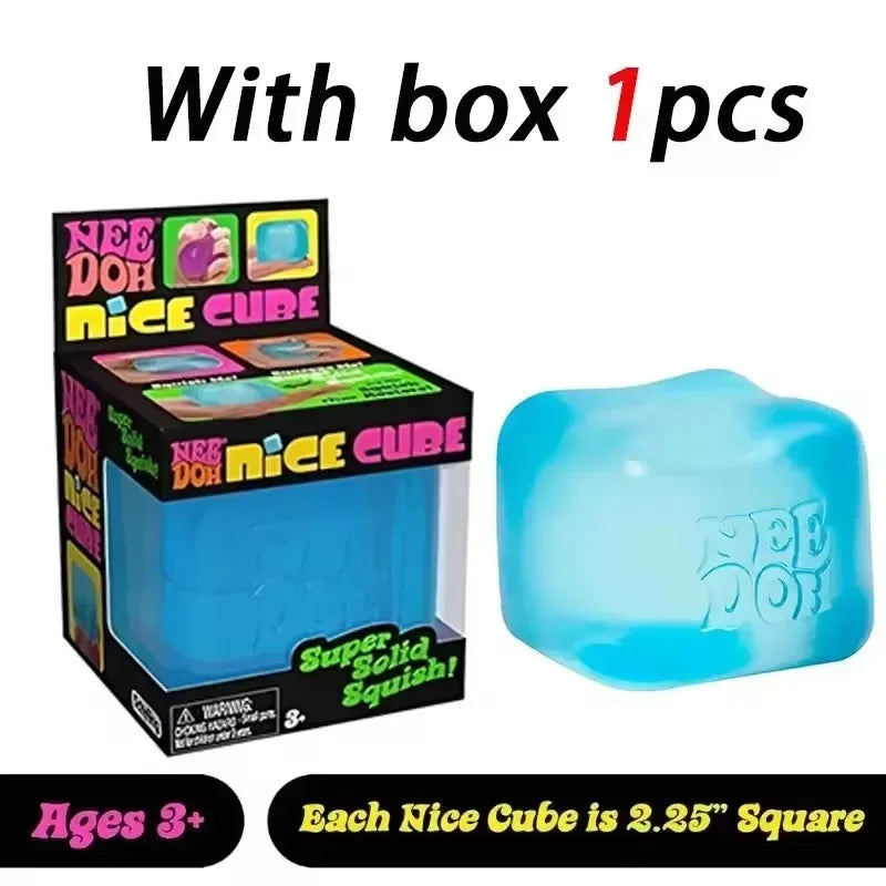 NeeDoh® Solid Cube Sensory Squeeze Toy