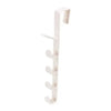 5-Hook Over-the-Door Coat Hanger for Closet & Cabinet Storage