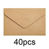 Classic Kraft Paper Envelopes with Window for Weddings & Gifts
