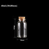 Mini Cork Stopper Glass Bottles for DIY Crafts & Decor
