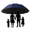 Large Manual Umbrella with Reinforced 12-Bone Frame