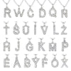 Initial Letter Pendant Necklace