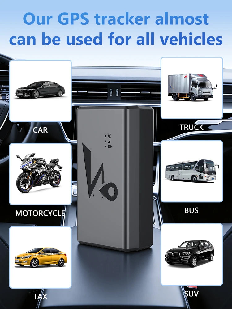 4G GPS Vehicle Tracker with Long Battery Life and Geo-Fence Alerts