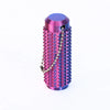 Textured Spiky Fidget Toy with Keychain