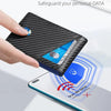 RFID Blocking Ultra-Thin Bifold Wallet with ID Windows