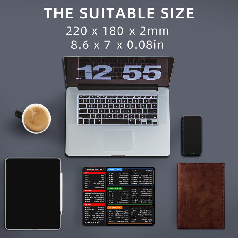 Office Shortcut Mouse Pad