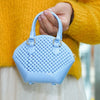 Transparent Jelly Crossbody Bag with Chain Strap