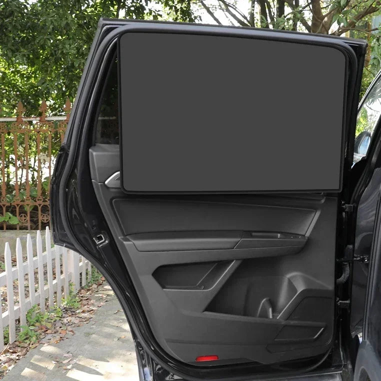 Magnetic Car Window Sunshades with UV Protection and Privacy Blackout