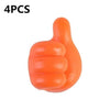 Silicone Thumb Wall Hooks for Cable Management and Organizing