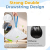 Open-Top Self-Cleaning Cat Litter Box Liners - Drawstring Design